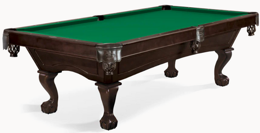 Brunswick 8' Allenton Pool Table with Ball and Claw Leg - view 2