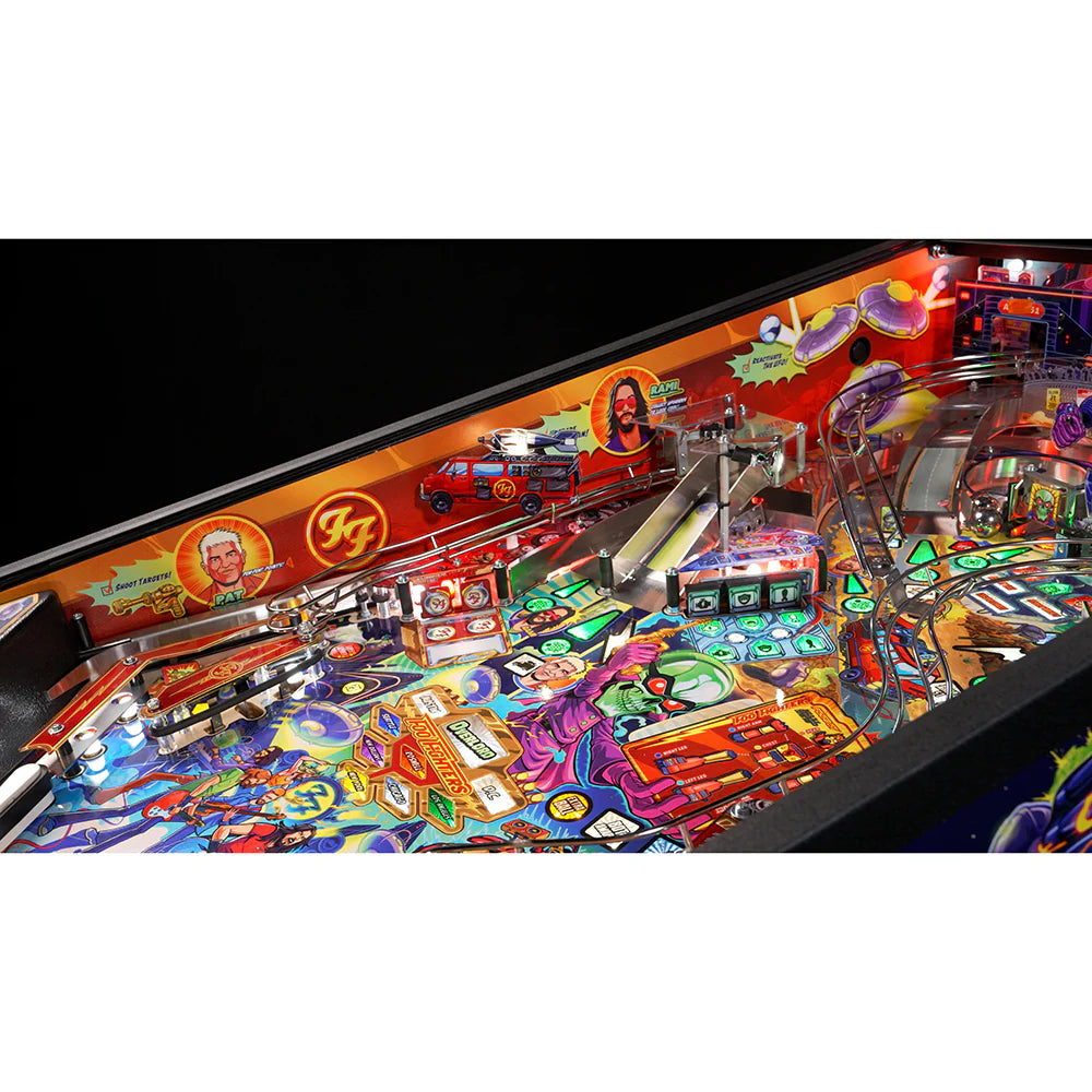 Foo Fighters FooBot Pinball Inside Art Blades