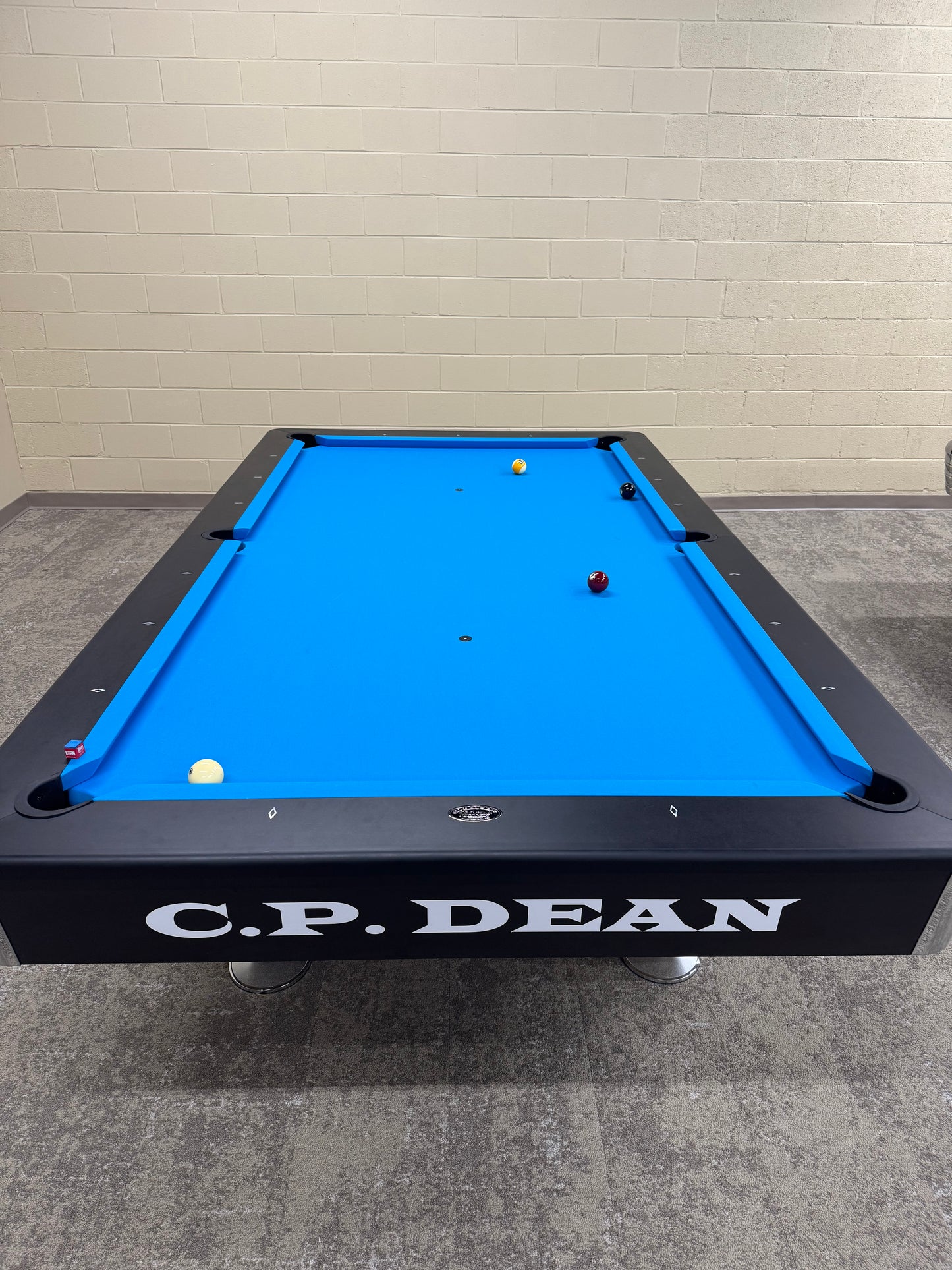 Pool Table #1 Rental - 9' Olhausen Grand Champion Phenolic Rail - 1 hour in-house Rental