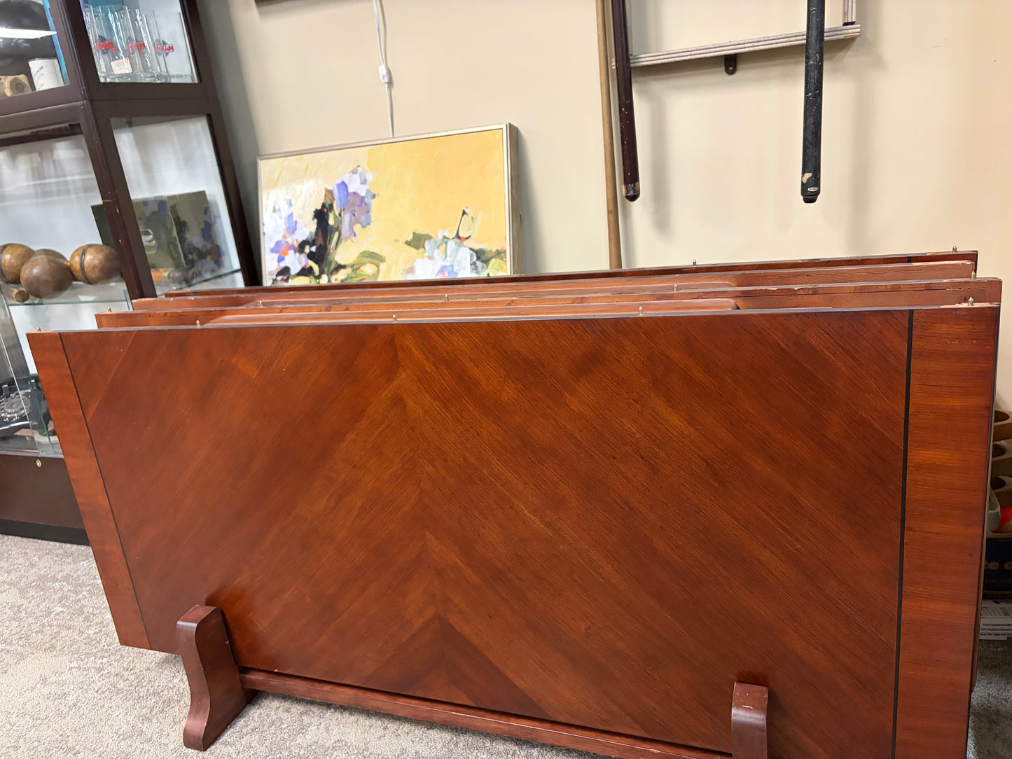 Pre - Owned 7' Thomas Aaron Pool Table w/ Dining Top