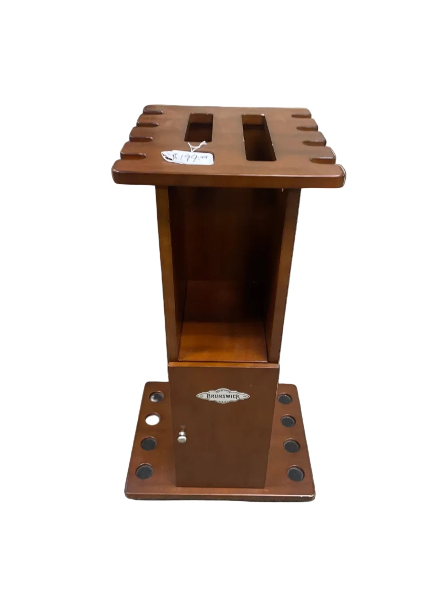 Brunswick pre owned cue rack