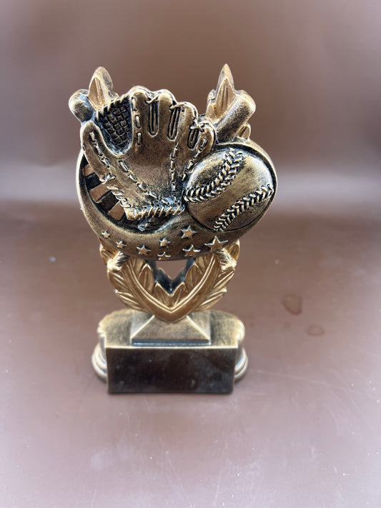 Baseball Star Blast 6" Resin Trophy - view 2
