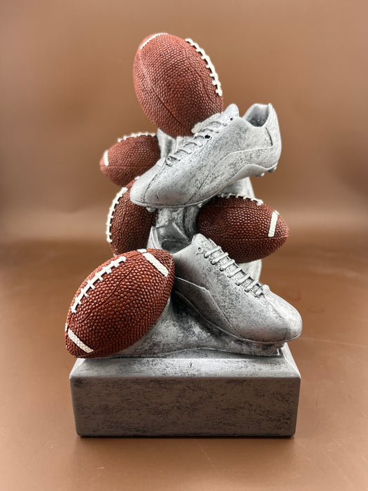 Football Sport Bank Resin Trophy - view 2