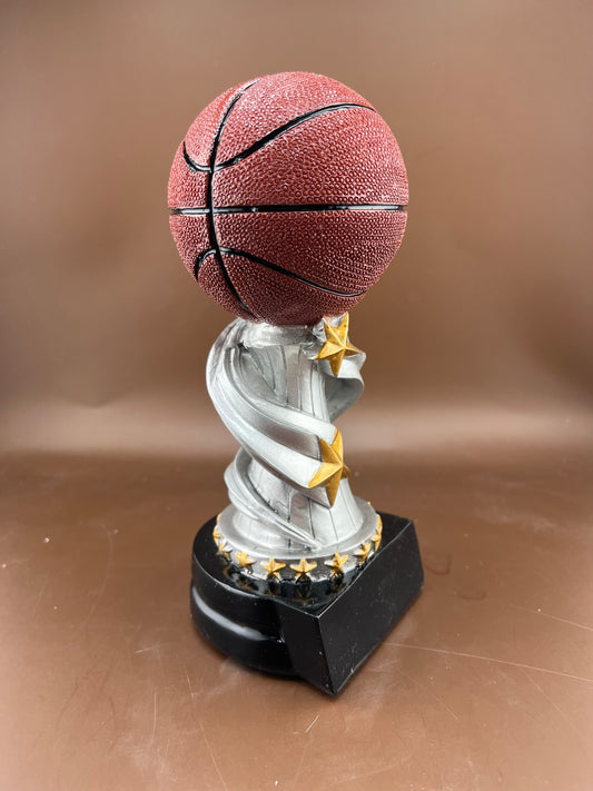 Basketball Encore Resin Trophy 7" - view 2