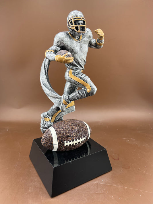 Football Motion 7" Resin Trophy - view 4