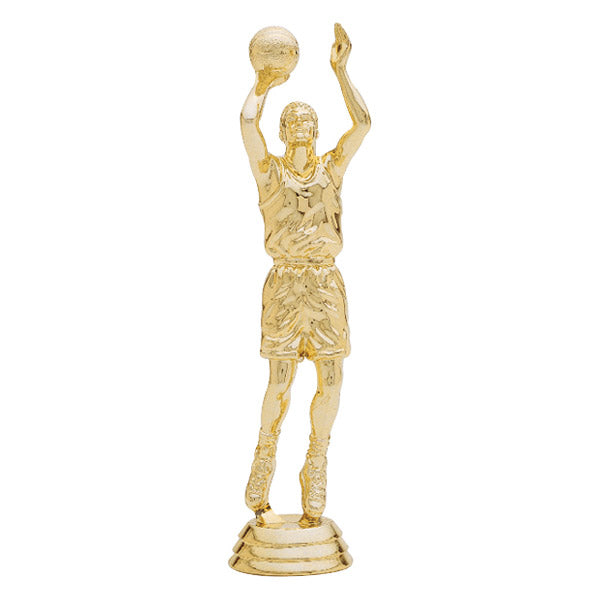 Push Shot Figure, Basketball, Male, Gold - 6 3/4"