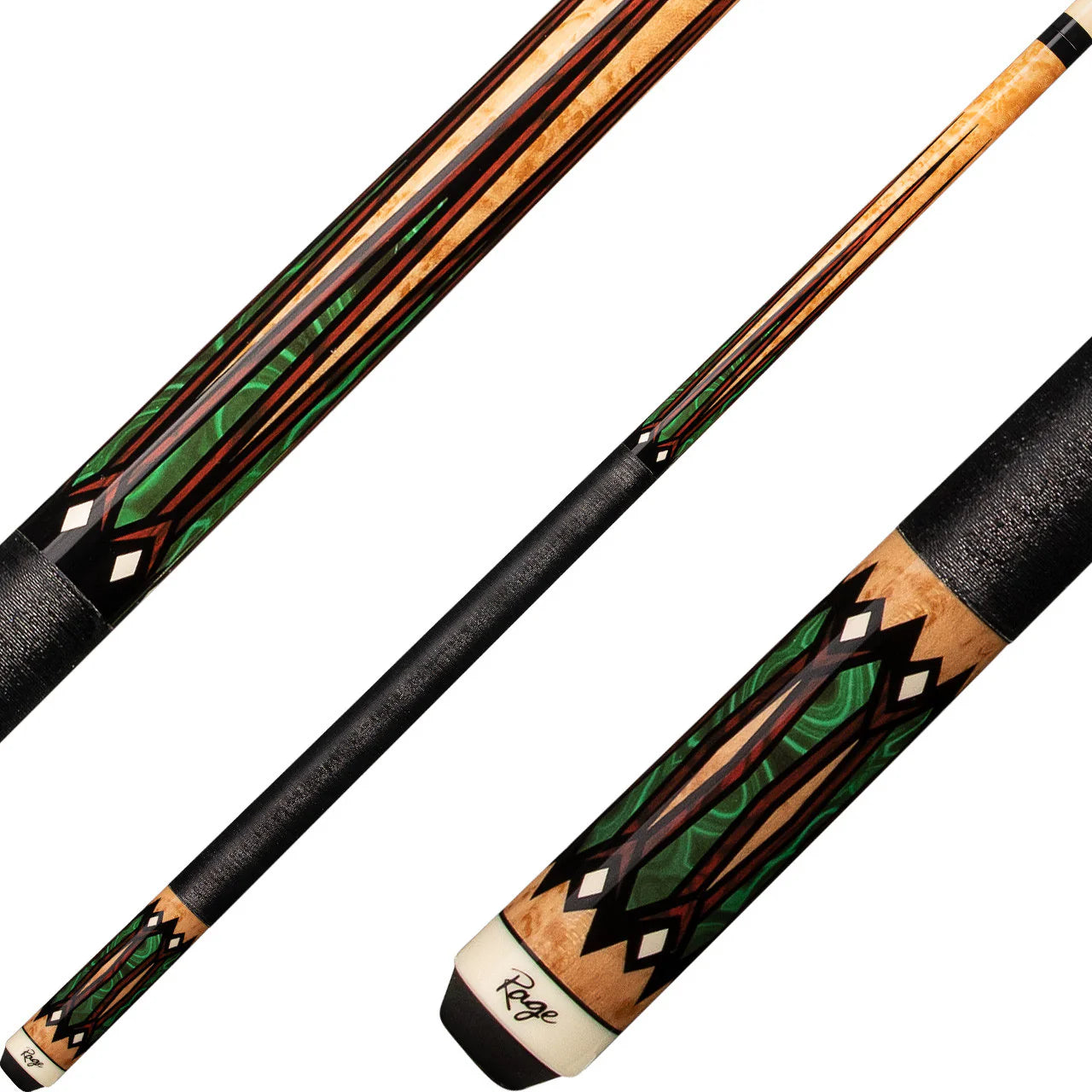 Rage Secret Stones Cue with Black Nylon Wrap