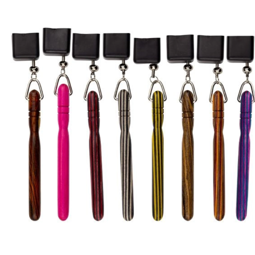 Exotic Wooden Square Chalk Holders C.P.Dean Company