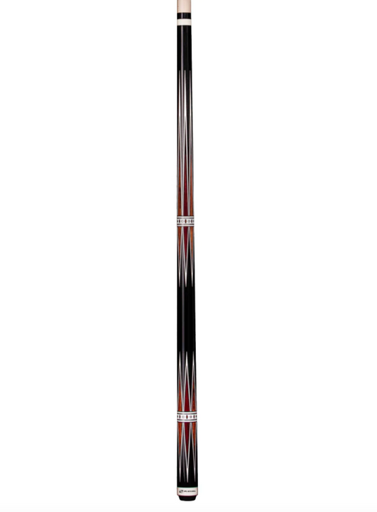 Black and Cocobolo Players Cue - view 2
