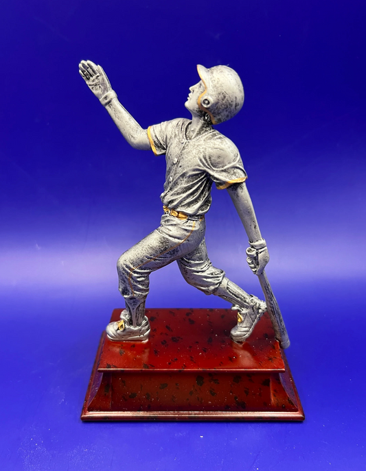 Male Baseball Resin Figure 6" - view 2