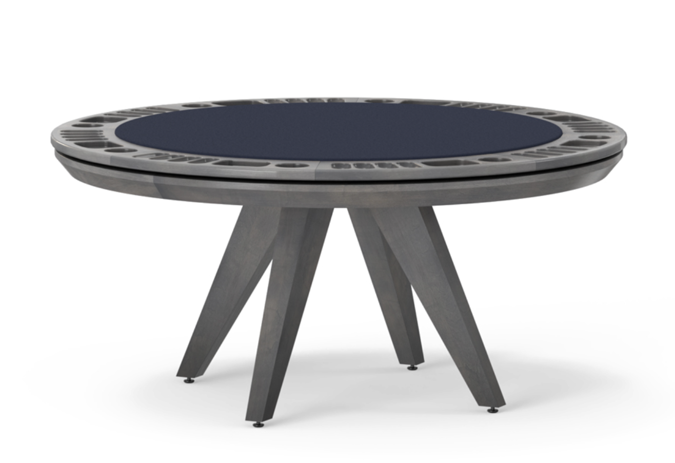 California House Austin Reversible Top Round Game Table
