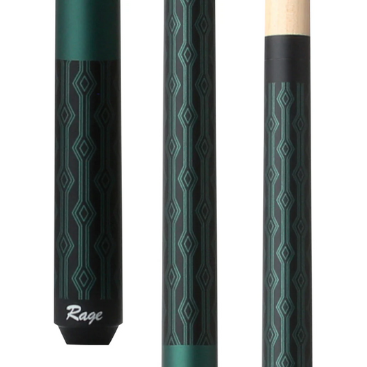 Rage Pattern Print Matte Wrapless Cue - view 2