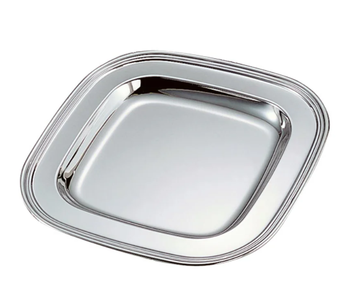 Silver Square Tray 9 1/2"