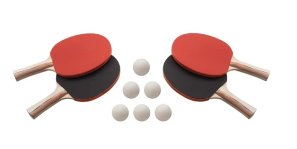 Classic Table Tennis Play Kit 4 paddles/6 balls