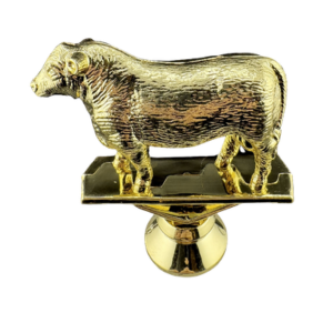 Gold Cow Trophy Figure 2”