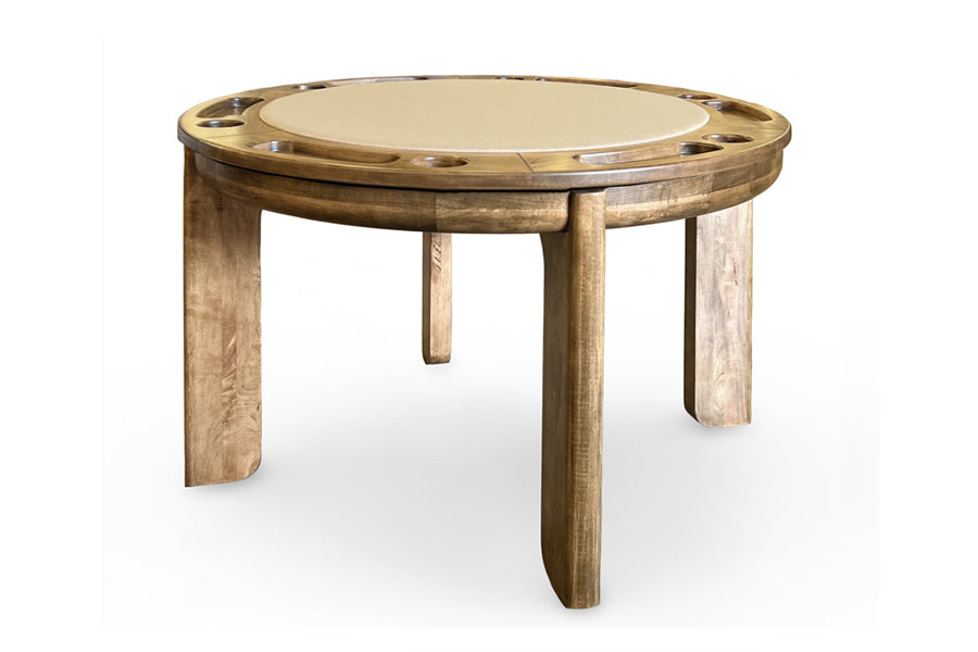 California House Windansea Reversible Top Round Game Table