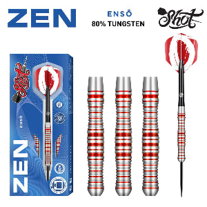 Zen Enso Steel Tip Dart Set - 80% Tungsten