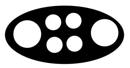 Nick Varner Black and White Diamond 2x4 Cue Case