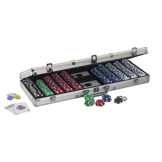 Fat Cat Aluminum 500Ct Poker Chip Case
