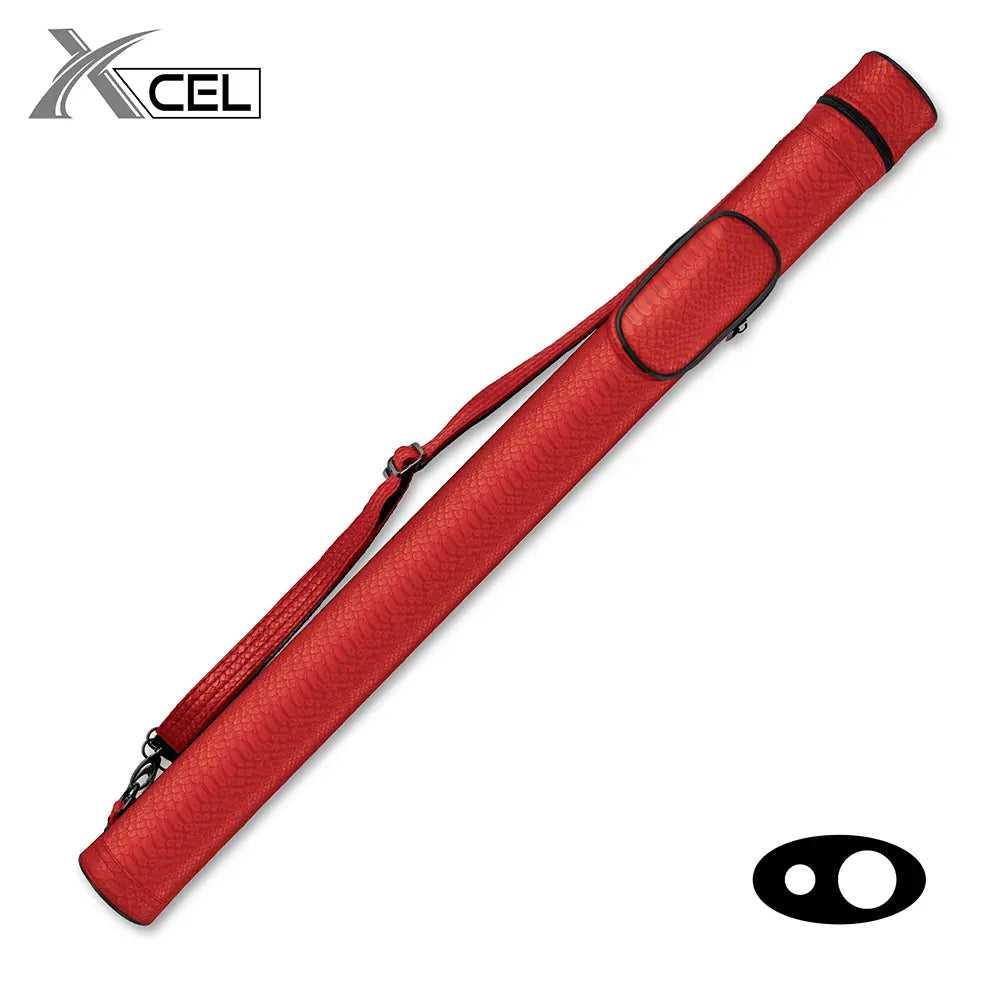 Alligator Print Exotic Vinyl 1x1 Cue Case