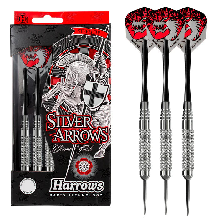 Harrows Silver Arrows Steel Tip Darts