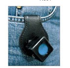 Magnetic chalk holder w/ belt clip
