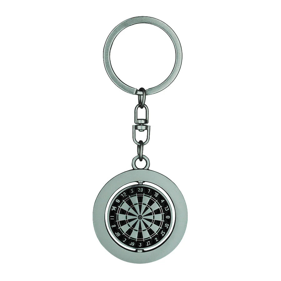 Colonial Spinning Dartboard Key Chain