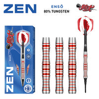 Zen Enso Soft Tip Dart Set-80% Tungsten