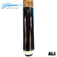 Pechauer Wood Stained Cue Stick with Inlay - AL1 - view 2