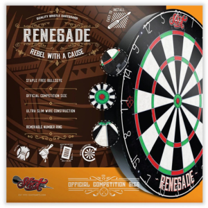 Renegade Bristle Shot Dartboard - view 2