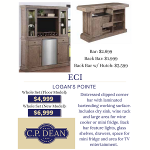 Logan's Pointe Bar Set