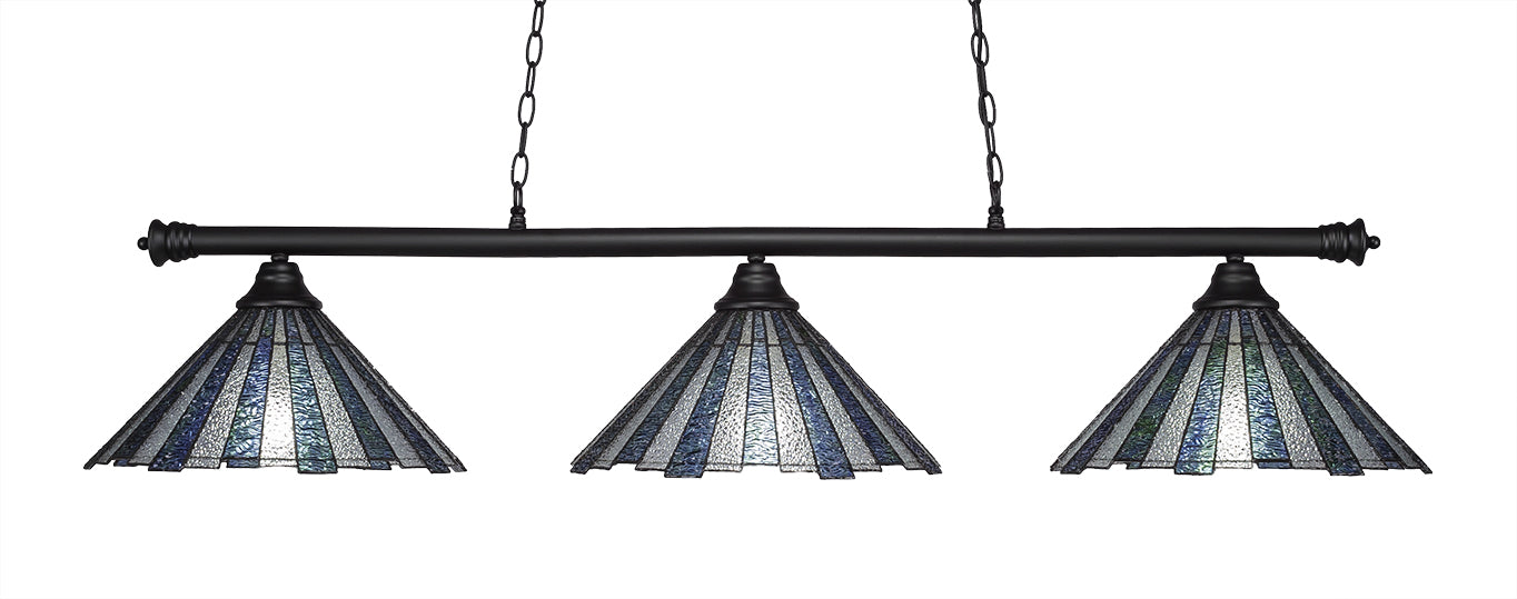 Oxford 3 Light Bar Sea Glass