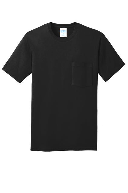 Port & Company® Core Cotton Pocket Tee - view 2