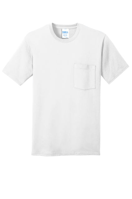 Port & Company® Core Cotton Pocket Tee - view 3