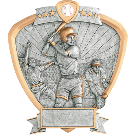 Softball Shield 8.5" Resin Trophy