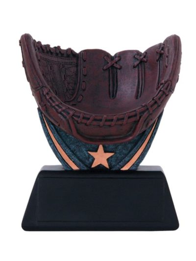Baseball Holder 4.5" Resin Trophy - view 2