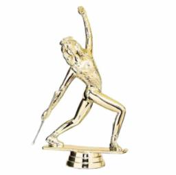 GLD PL BATON TWIRLER 6”
