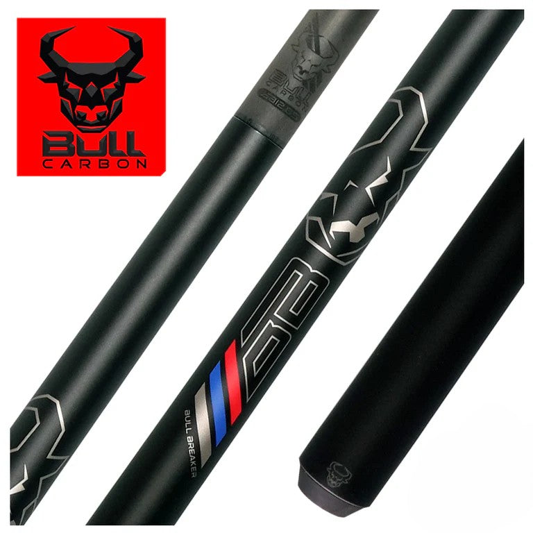 Bull Carbon Break Cue - Gun Metal Gray