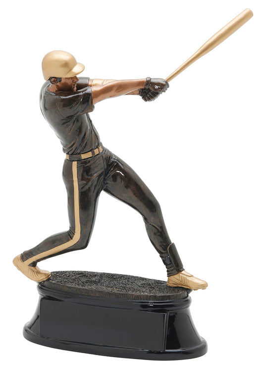 Baseball Swing 7.25" Resin Trophy