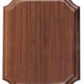 Genuine Walnut Heritage Presidential Plaque Board - Walnut Scallop - view 2