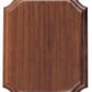 Genuine Walnut Heritage Presidential Plaque Board - Walnut Scallop - view 3