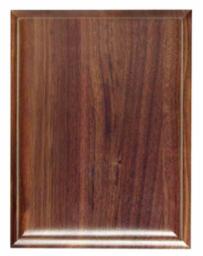 Genuine Walnut Heritage Presidential Plaque Board - Walnut Rectangle