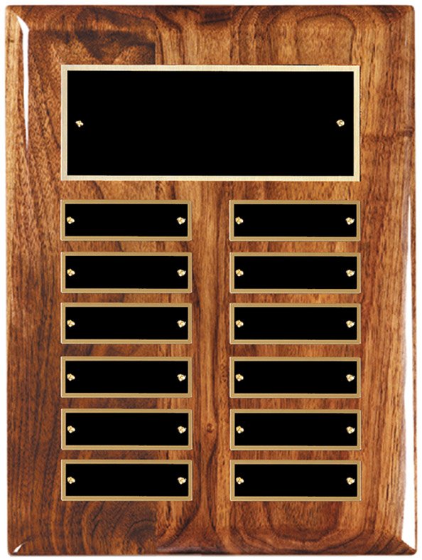 12 PLT WALNUT PIANO FINISH - LIMITED QUANTITIES AVAILABLE