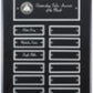 Ebony Piano Finish Perpetual Plaque