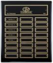 Ebony Piano Finish Perpetual Plaque