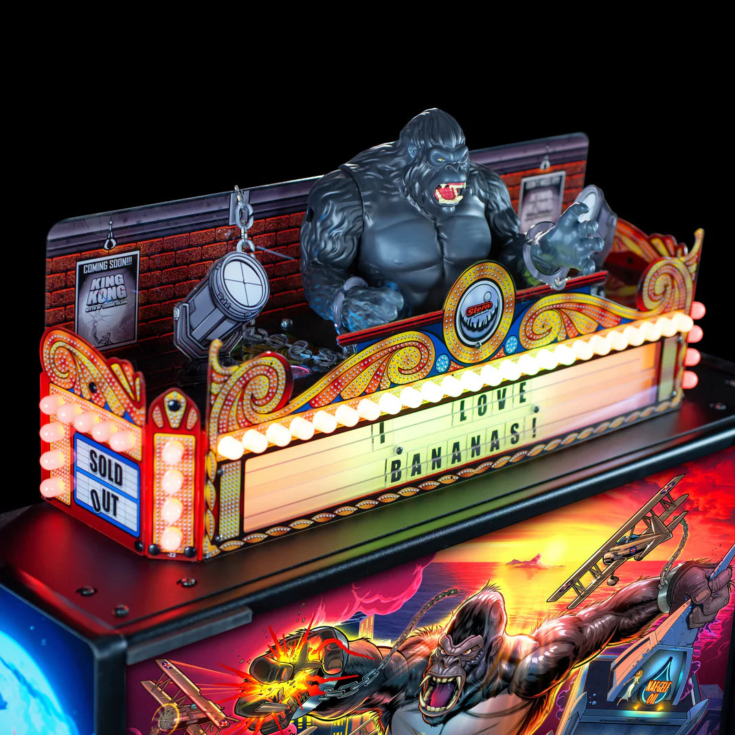 King Kong: Myth of Terror Island Pinball Topper - view 2