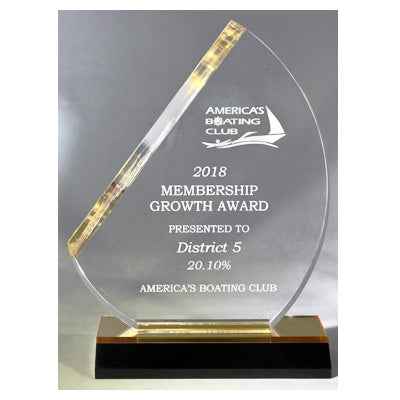 Sail Acrylic Award