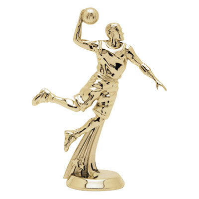 All Star Figure, Basketball, Male, Gold - 5 3/8"