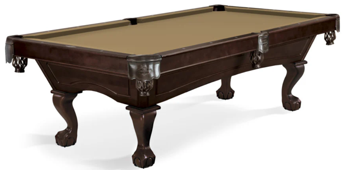 Brunswick 7' Allenton Pool Table with Ball and Claw Leg