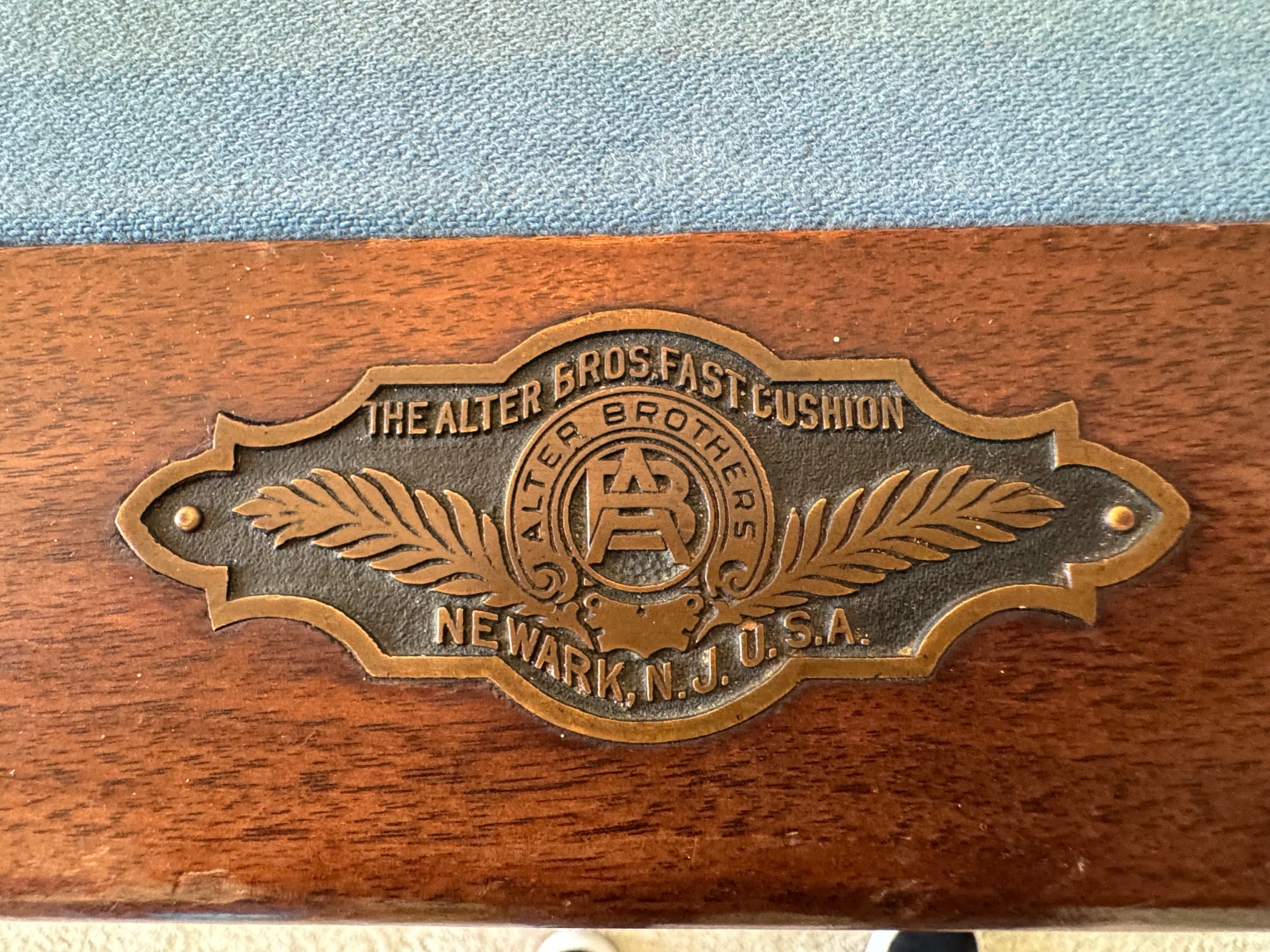9' Antique Pool Table - view 2
